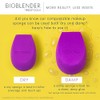 EcoTools, Bioblender Duo, Esponja para Difuminar y Mezclar Maquillaje, Dúo