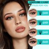 AMZGIRL Lash Clusters Kit 640Pcs, 9-16mm Mix Lashes, 30D+40D+50D+60D