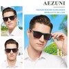 AEZUNI Large Reader Sunglasses Men Full Lens Sun Reading Glasses