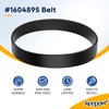 KEEPOW Vacuum Belt for Bissell Powerforce Compact, 1604895 Belt for
