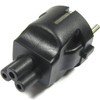CABLEPELADO IEC320 C5 to Schuko EU Plug to C5 Adapter