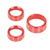 Air Conditioner Switch CD Button Knob Cover Trim Aluminium Alloy