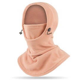 TAGVO Thermal Balaclava, Adjustable Ski Mask for Men and Women, Winter Balaclava, Thickened Extension, Fleece Neck Warmer, Neck Gaiter, Thermal Ski, Motorcycle, Bicycle, Face Hood for Outdoor Sports,