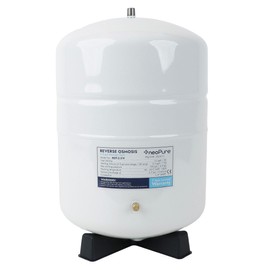 Neo-Pure 3.2-Gallon RO Storage Tank | Powder-Coated Steel | Stainless Steel Connection | 1/4" FPT x 3/8" QC | Durable and Leak-Free for Reverse Osmosis Filtration Systems