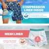 Feim-AO Mens Swim Trunks with Compression Liner 2 in 1