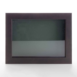Dark Brown 30x30 Large Shadow Box Display Wooden Frame with Green Acid-Free Backing UV Acrylic & Hanging Hardware - with 3/4" Usable Depth - Great Jersey Frame Display Case Shadowbox