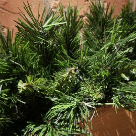 90cm Green Kateson Fir Artificial PVC Christmas Swag Garland with 108 Soft Needle Tips