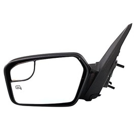 Titanium Plus Autoparts, 2011-2011 Compatible With MERCURY Milan Front,Left Driver Side DOOR MIRROR SMOOTH POWER,HEATED,WITH PUDDLE LAMP
