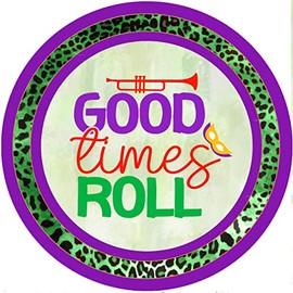 Mardi Gras Wreath Sign, Wreath Sign for Mardi Gras, Let the Good Times Roll, Crawfish Season, Fat Tuesday, Party, Louisiana, Tis the Season