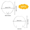 Roosea Pack of 30 Retaining Spring Rings for 50 mm