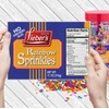 Lieber's Colorful Rainbow Sprinkles, 11oz