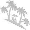 Hohopeti Multi Use Beach Coconut Tree Metal Cutting Die Mold