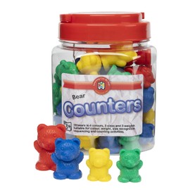 Learning Can Be Fun Counting Bears Jar Of 48 Pieces
