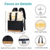 Scothen Backpack Cooler with Double Decker & 12 Ice Packs-