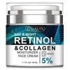 CANAMIN Retinol and Collagen Facial Moisturizer, Anti-Aging Skin Care Treatment