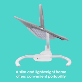 Baby Trend Sit N' Sway Portable Swing, Dash Grey