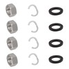 4-Piece Connection Set DN20-1 Inch for Stainless Steel Corrugated Pipe