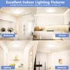 LED Ceiling Light Living Room 4000K-18W-1600LM, IP44 Waterproof Modern Simple