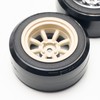 4 x 3D Printer Medium Wheel Attachment for RC Control,