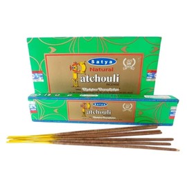 Satya Natural Incense Sticks, Patchouli, 15g, Special 12 Piece
