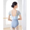 [Daydance] Ballet Leotard, Adult, Ballet Leotard Mesh with Ruffle Sleeve,