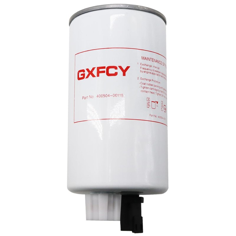P400504-00115 400504-00115A Fuel Filter Compatible with Doosan Excavator DX55W-5 DX55-5
