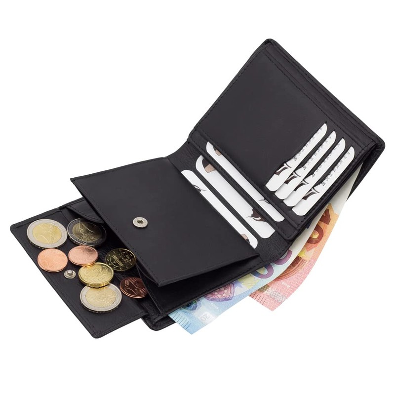 Leather RFID Men's Wallet with Space for Over 8 Cards