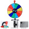 12 Inch Spin Wheel Prize Wheel with 12 Slots,Heavy Duty