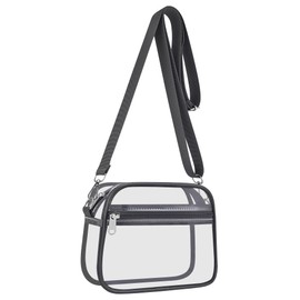 USPECLARE Clear Bag for Stadium Events Clear Crossbody Bag Purse for Women and Men for Sports Events Concerts Festivals