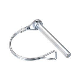 sourcing map Wave Locking Pin for Farm Trailer Lawn Garden in Arch Round 8mm x 65mm