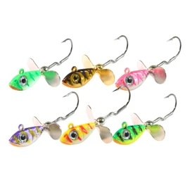 Northland Tackle Whistler Jig, Assorted Sizes and Colors, 1/4 Oz, UV Assorted