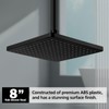 ACA International 8'' Bathroom Overhead Shower Head Rain Shower Head