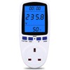 Power Meter Plug Energy Monitor Watt Backlight LCD Display Electricity