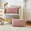 MIULEE Pack of 2 Couch Valentines Throw Pillow Covers 12x20