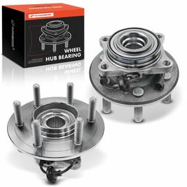 A-Premium 2 x Rear Wheel Bearing and Hub Assembly with ABS & 6-Lug Compatible with Ford Expedition 2015-2017 & Lincoln Navigator 2015-2017