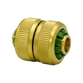 VARIOSAN Plug-in system hose connector 13040, 1/2 inch, untreated brass