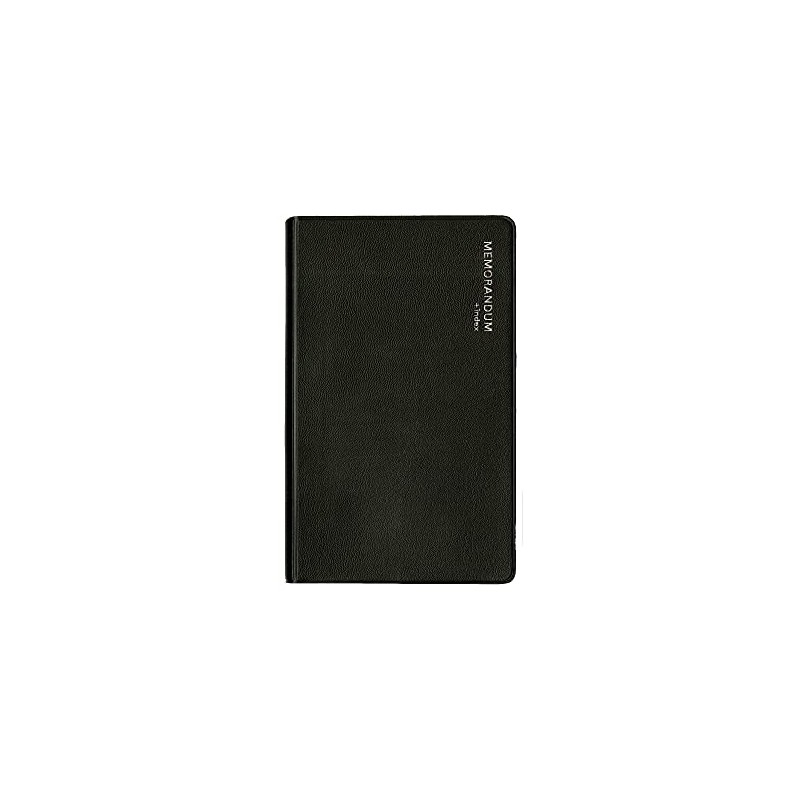 Daigo A1236 Memo Heading Senka Heading Notebook, Black