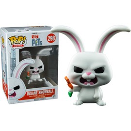 Funko Pop! Movies Illumination Presents The Secret Life of Pets #298 Crazy Snowball Vinyl Figure