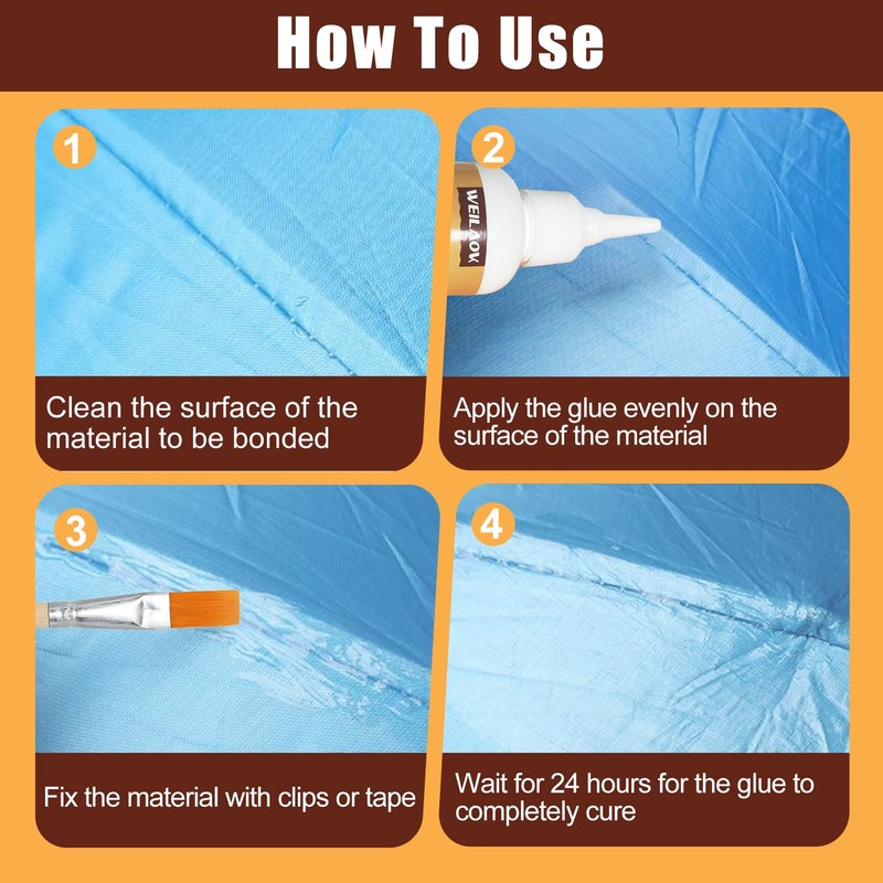 WEILAOK Seam Sealer, Seam Compactor with Brush for Sealing, Water