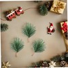 ULTECHNOVO 24Pcs Artificial Christmas Tree Ornaments Simulation Pine Branches for