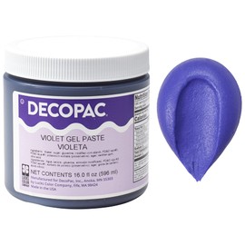 DecoPac Food Coloring | Paste Made In USA With Intense Colors, Food Color (Violet) 16oz Violet Food Coloring For Bakers