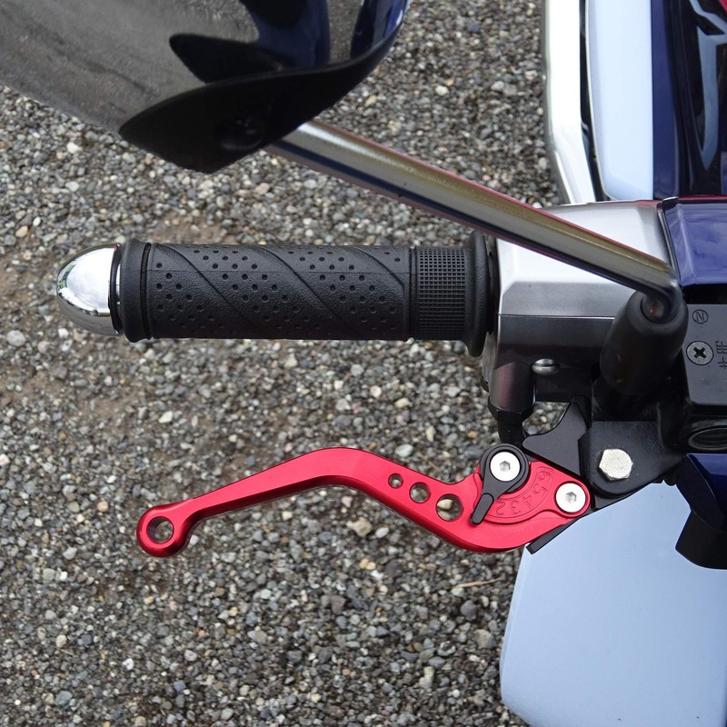 C3 Red 125ccCUB Brake Levers with 6 Adjustable Levels Fits