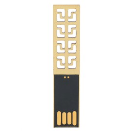 Flash Drive USB 2.0 16‑128GB Portable Metal Waterproof Memory Stick for Computer Laptop TVs Speakers128GB