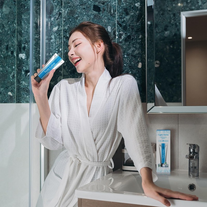 Twin Lotus Natural Herbal Toothpaste Recipe for Aqua Cool