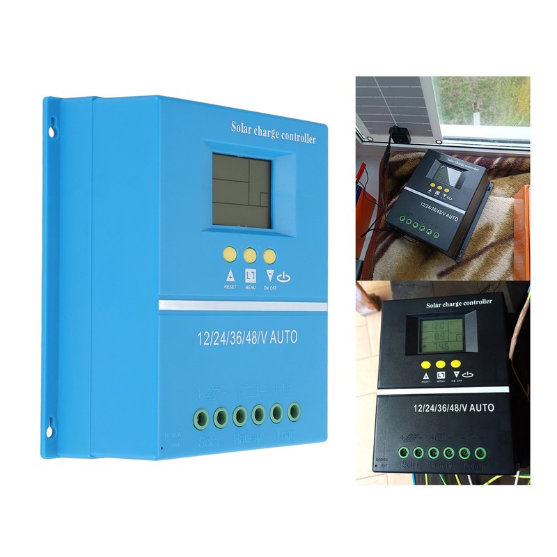12V 24V 36V 48V Auto MPPT Solar Charge Controller Solar
