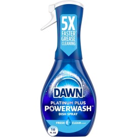 Dawn Platinum Powerwash Dish Spray, Dish Soap, Fresh Scent, 16 Fl Oz