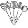 5PCS Kitchen Utensils Set Stainless Steel Cooking Utensils Set Heat