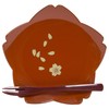 Maeju Lacquerware AMJ-2P-610 Assorted Cherry Blossom Dishes with Fork