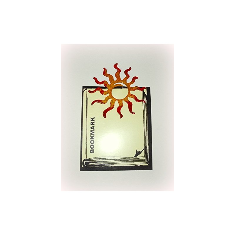 'Sun' Metal Bookmark