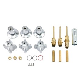 Danco 9D00039646 Tub and Shower Trim Kit for Central Brass, Chrome/Metal